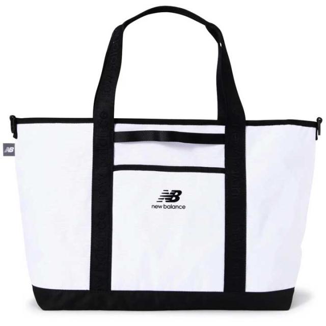 ニューバランス ゴルフ 012-5981003 オックス　ロゴJQ　トートバッグ WHITE（030） new balance golf 10p ニューバランス ゴルフ 012-5981003 オックス ロゴJQ トートバッグ