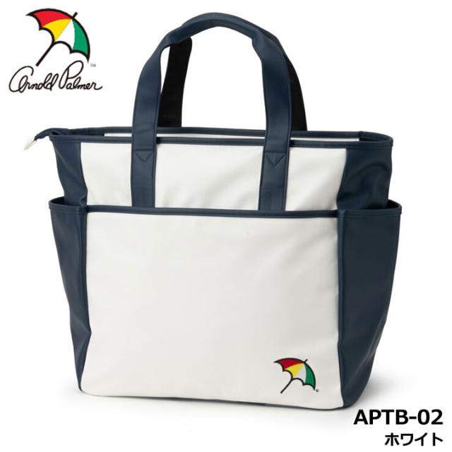 【2025モデル】アーノルドパーマー APTB-02 トートバッグ ホワイト(5412600022)   WHITE Arnold Palmer GOLF
