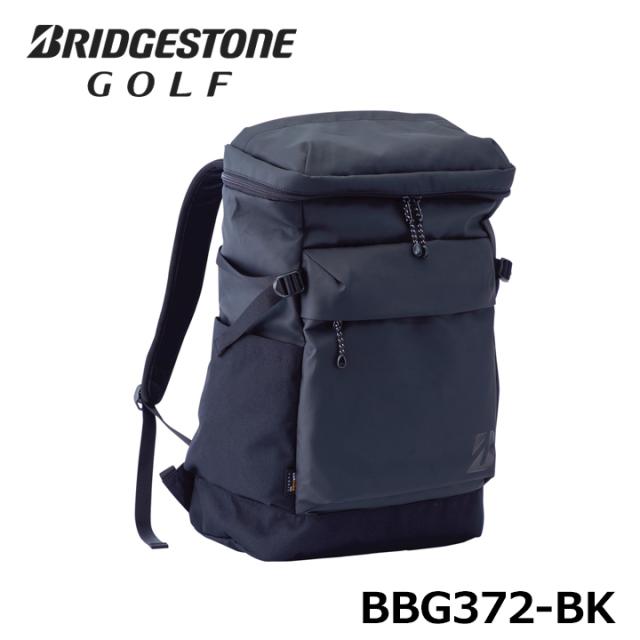 ブリヂストンゴルフ  バックパック BBG372 BK ブラック PCポケット付き リュック BRIGESTONE GOLF 10p