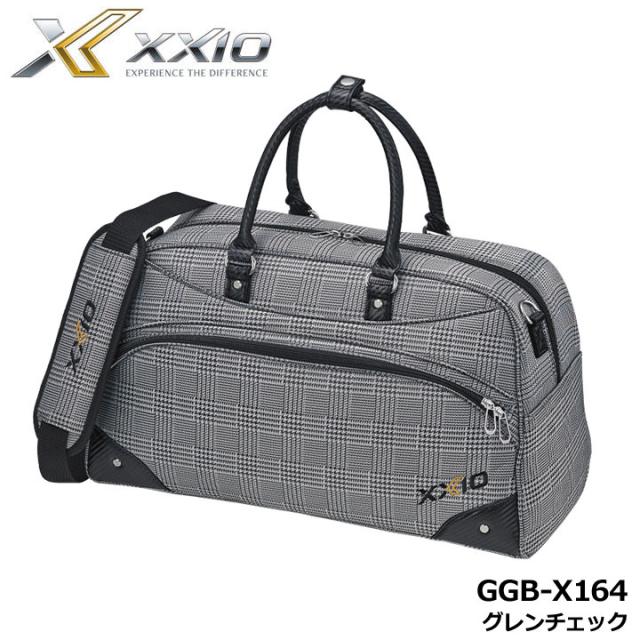 【2025モデル】ダンロップ GGB-X164 ゼクシオ スポーツバッグ グレンチェック  ボストンバック ゴルフ XXIO DUNLOP 10p