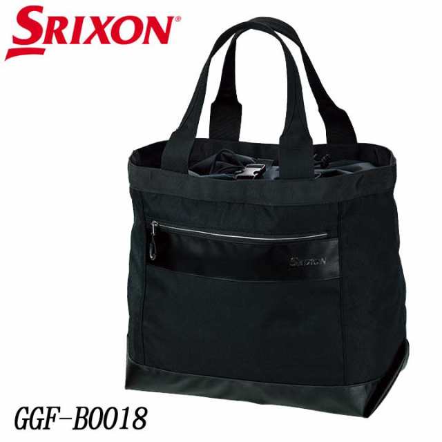 ダンロップ スリクソン GGF-B0018 トートバッグ ブラック BLACK SRIXON DUNLOP 10pの通販は