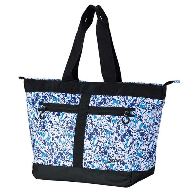 ダンロップ スリクソン GGF-B0020 カジュアルトートバッグ ホワイトネイビー WHITENAVY SRIXON DUNLOP 10p ダンロップ スリクソン GGF-B0020 カジュアルトートバッグ ホワイト