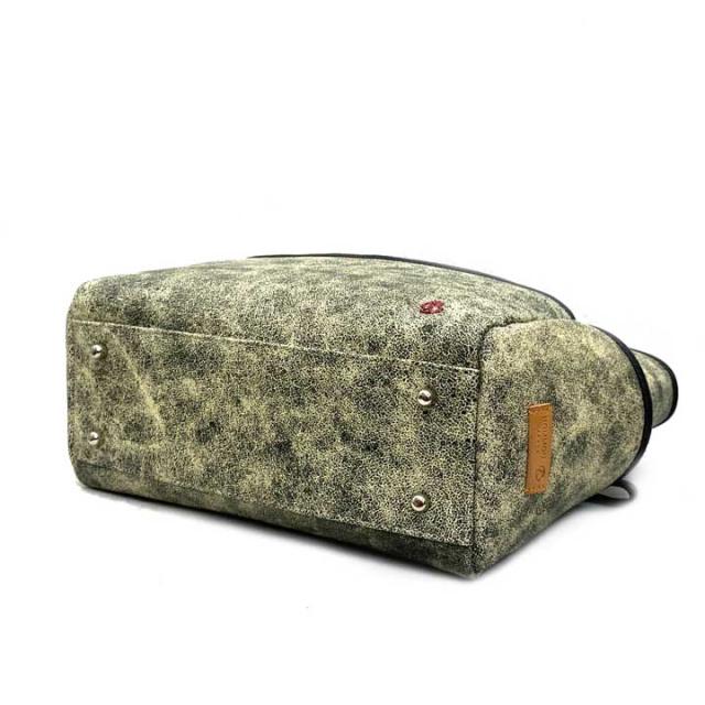 ホンモン ヴィンテージゴート カートバッグ メンズ レディース 革 日本