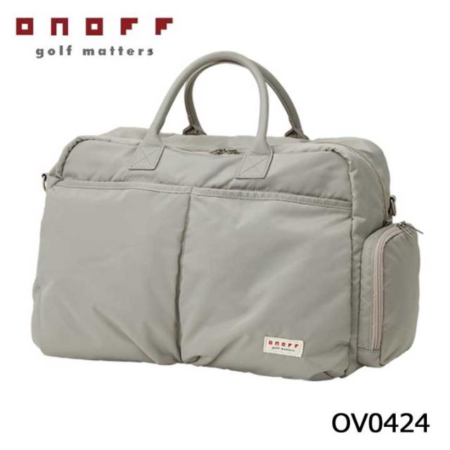 【2024モデル】オノフ OV0424 ボストンバッグ サンドベージュ ONOFF Boston Bag