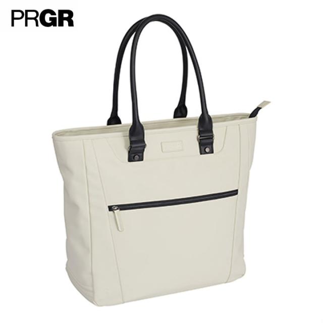 プロギア PTB-111 プレミアムモデル トートバッグ アイボリー PRGR PREMIUM TOTEBAG 20p