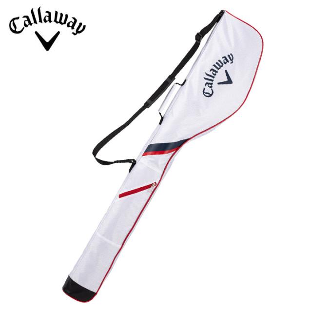 【2025モデル】キャロウェイ スポーツ クラブケース 25 JM ホワイト/ネイビー/レッド(5925162)   Callaway Sport CLUB CASE