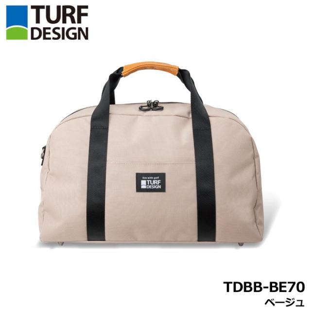 ターフデザイン TDBB-BE70 ボストンバッグ ベージュ TURF DESIGN 朝日ゴルフ 10p