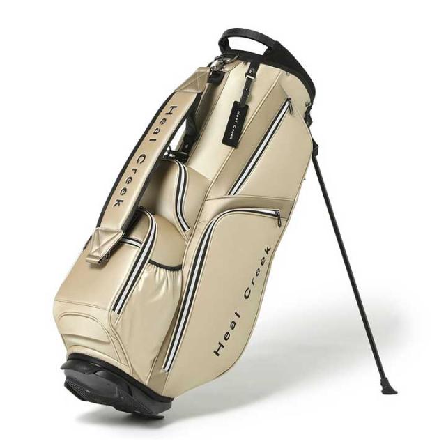 ヒールクリーク 003-11200 ベージュ スタンドキャディバッグ 8.5型 Heal Creek_1