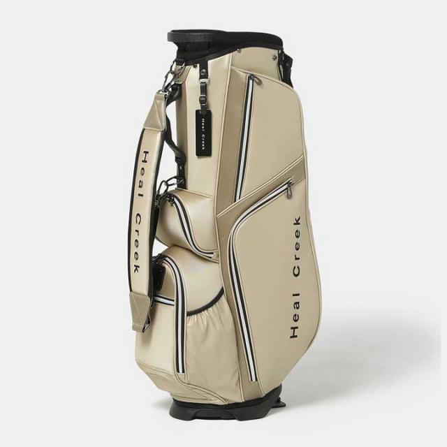 ヒールクリーク 003-11200 ベージュ スタンドキャディバッグ 8.5型 Heal Creek_5