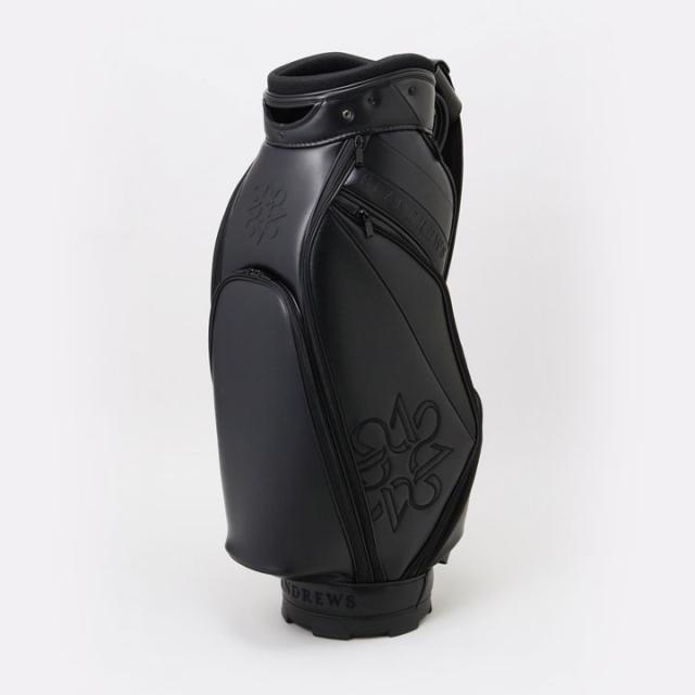 セントアンドリュース 042-6980301 シンセティックレザーキャディーバッグ (46インチ対応) (UNISEX) ブラック(010)  St.ANDREWS_4