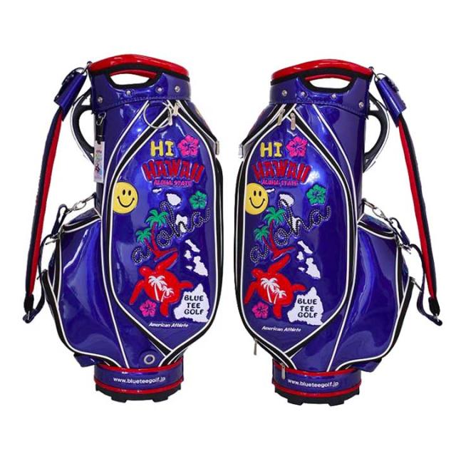 Blue tee golf 　ブルーティーゴルフ　キャディーバック BLUE TEE GOLF ブルーティーゴルフ ストレッチ 2トーン カート