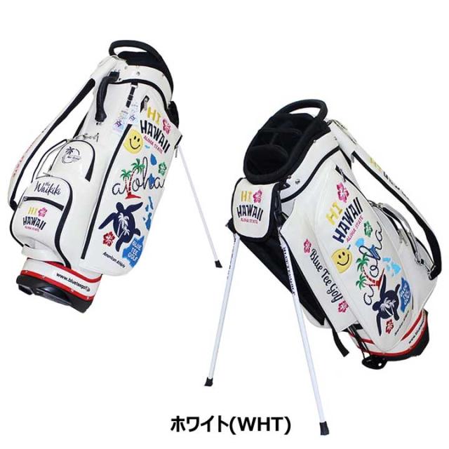ブルーティーゴルフ BTG-CB021 ハイ ハワイ エナメル スタンドバッグ キャディバッグ 9.0型 4.0kg 46インチ対応 BLUE TEE GOLF HI HAWAII 10p