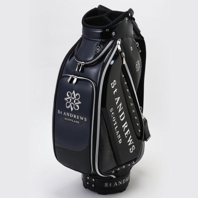 大福　スタンド式キャディバッグ　ダンシングドック　パターカバープレゼント付 希少モデル限定品！セントアンドリュースキャディバッグSt ANDREWS