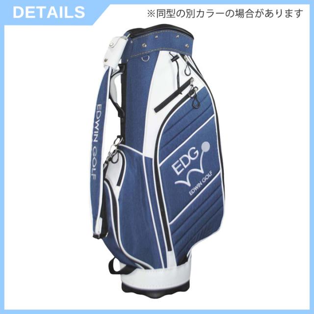 EDWIN GOLF 9.5型キャディバッグ EDCB-3478 キャディバッグ (グレー) 5