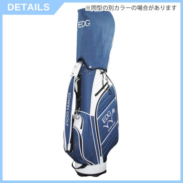 EDWIN GOLF 9.5型キャディバッグ EDCB-3478 キャディバッグ (グレー) 5
