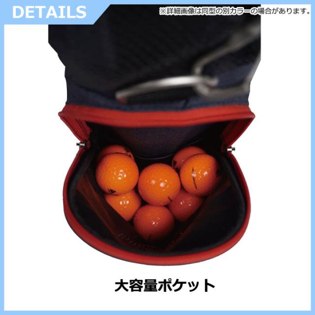 エル.エヌ.ジャヤ LNCB-0417 6.5型 48インチ対応 2.1kg スタンドバッグ ネイビー（NV） 超軽量 スタンド式 キャディバッグ L.N.JAYA LEZAX