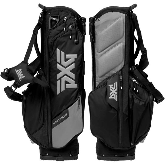 ピーエックスジー エクストリームキャリースタンドバッグ B-PG-172-BGRY（ブラック/グレー） 4分割 キャディバッグ Xtreme Carry Stand Bag Black PXG_2