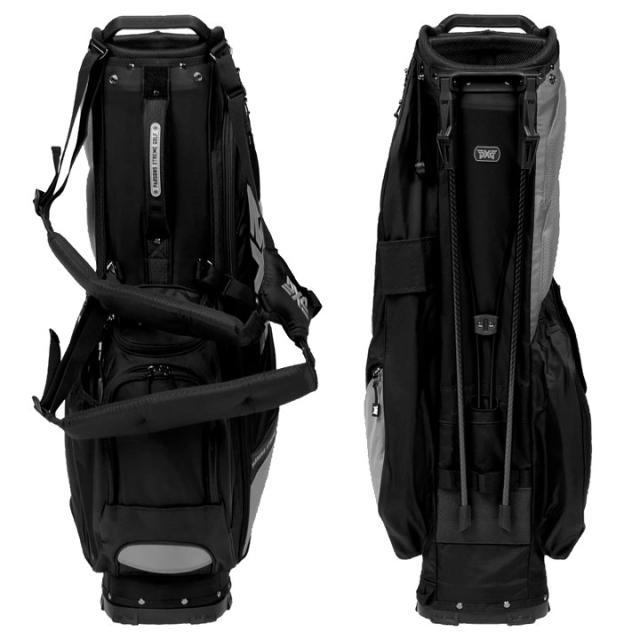 ピーエックスジー エクストリームキャリースタンドバッグ B-PG-172-BGRY（ブラック/グレー） 4分割 キャディバッグ Xtreme Carry Stand Bag Black PXG_3