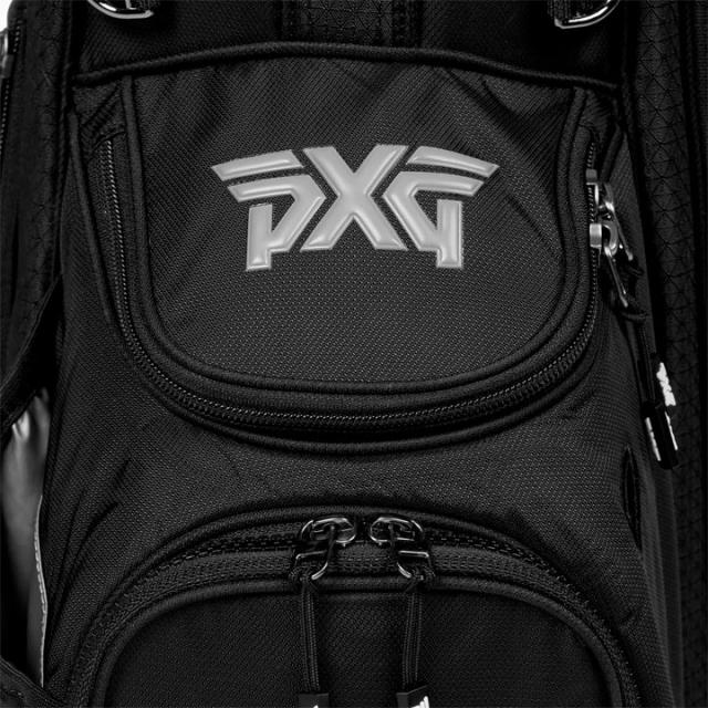 ピーエックスジー エクストリームキャリースタンドバッグ B-PG-172-BGRY（ブラック/グレー） 4分割 キャディバッグ Xtreme Carry Stand Bag Black PXG_4