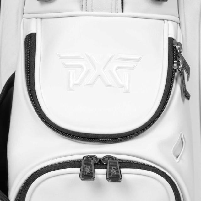 PXG ホワイト スタンドキャディバッグ PXGピーエックスジースタンド式 キャディバッグ ホワイト ピーエックス