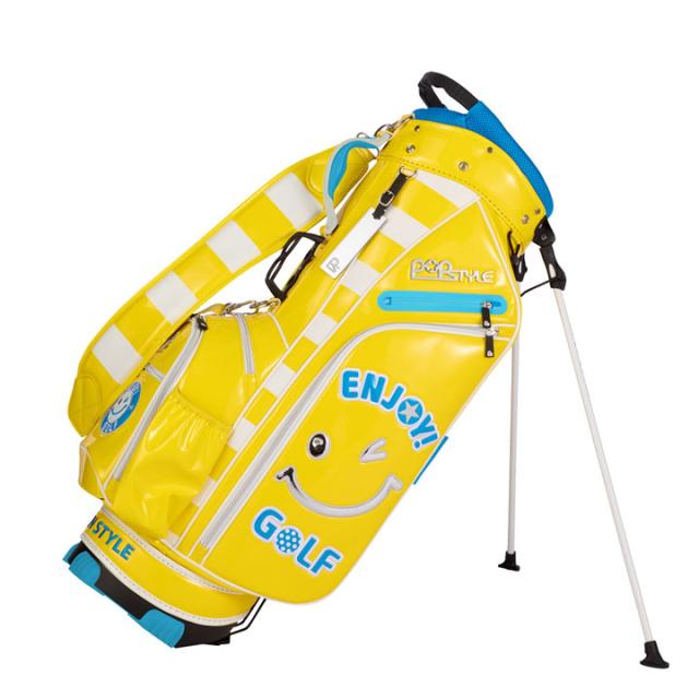 ウィンウィンスタイル CB-140 エンジョイ ゴルフ パール (イエロー) スタンドバッグ ENJOY GOLF PEARL STAND BAG ゴルフキャディバッグ WINWIN STYLE_1