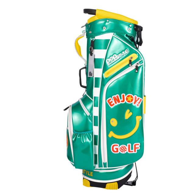 ウィンウィンスタイル CB-142 エンジョイ ゴルフ パール (グリーン) スタンドバッグ ENJOY GOLF PEARL STAND BAG ゴルフキャディバッグ WINWIN STYLE_3