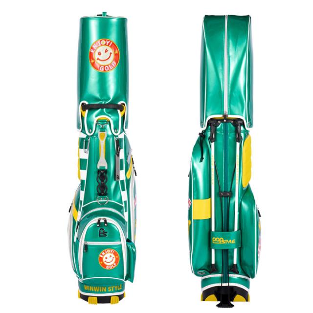 ウィンウィンスタイル CB-142 エンジョイ ゴルフ パール (グリーン) スタンドバッグ ENJOY GOLF PEARL STAND BAG ゴルフキャディバッグ WINWIN STYLE_5