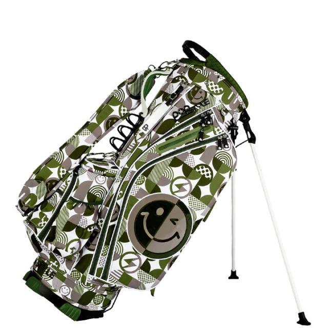 ウィンウィンスタイル CB-155 マルチアイコン (カーキ) 軽量 スタンドバッグ MULTI ICON STAND BAG ゴルフキャディバッグ WINWIN STYLE_1