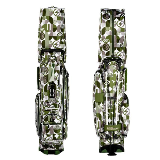 ウィンウィンスタイル CB-155 マルチアイコン (カーキ) 軽量 スタンドバッグ MULTI ICON STAND BAG ゴルフキャディバッグ WINWIN STYLE_3