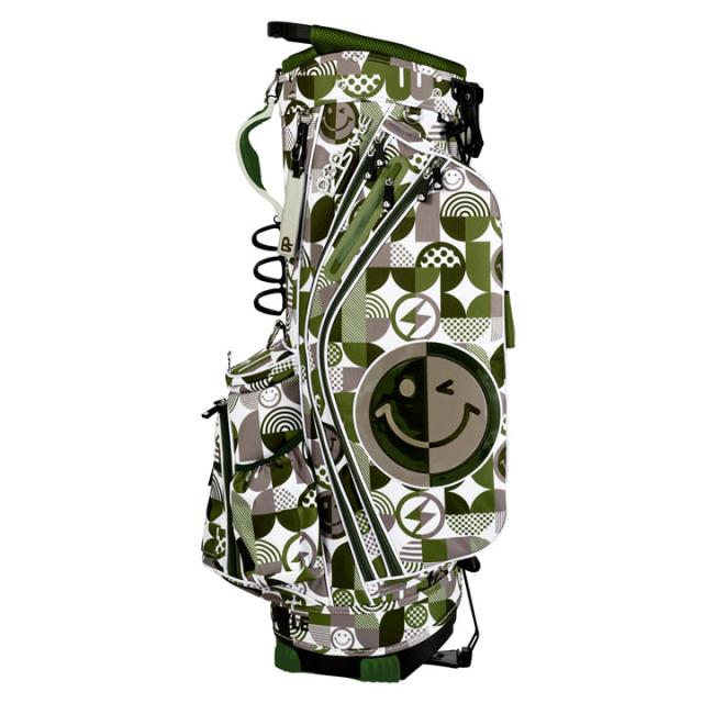 ウィンウィンスタイル CB-155 マルチアイコン (カーキ) 軽量 スタンドバッグ MULTI ICON STAND BAG ゴルフキャディバッグ WINWIN STYLE_4