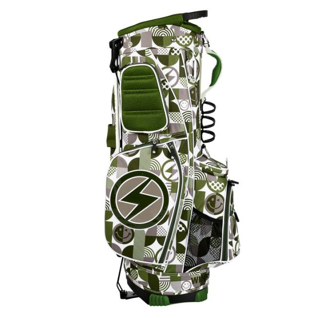 ウィンウィンスタイル CB-155 マルチアイコン (カーキ) 軽量 スタンドバッグ MULTI ICON STAND BAG ゴルフキャディバッグ WINWIN STYLE_5