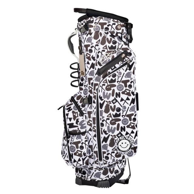 ウィンウィンスタイル CB-161 ハッピー ゴルフ （ブラック）スタンドバッグ HAPPY GOLF STAND BAG ゴルフキャディバッグ WINWIN STYLE_4