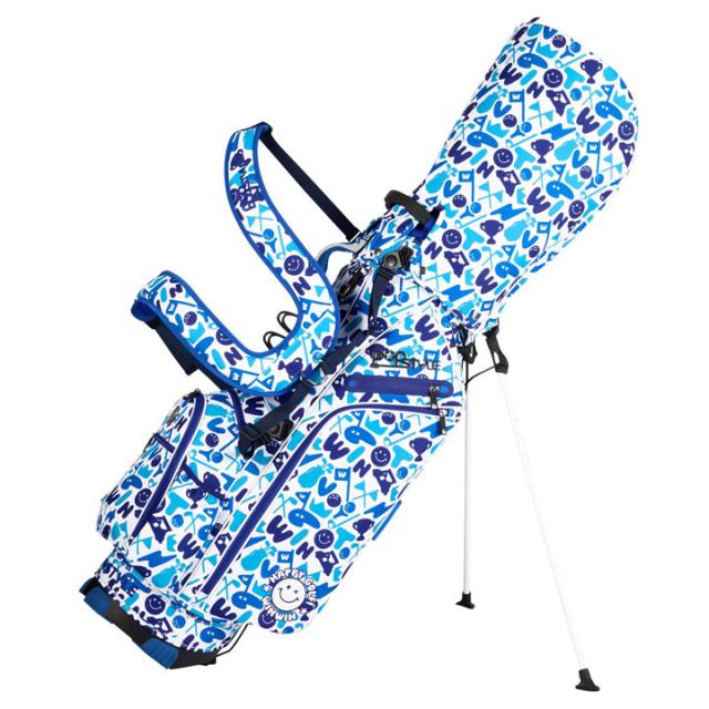 ウィンウィンスタイル CB-162 ハッピー ゴルフ （ブルー）スタンドバッグ HAPPY GOLF STAND BAG ゴルフキャディバッグ WINWIN STYLE_2