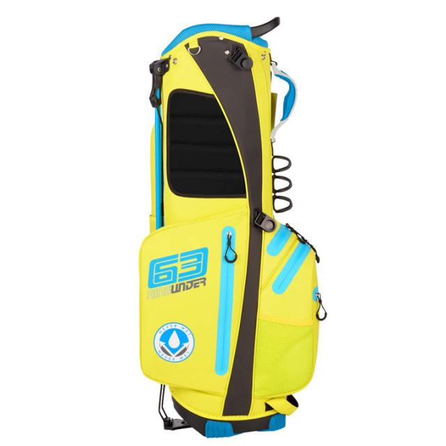 ウィンウィンスタイル CB-172 ナインアンダー ウオータープルーフ（イエロー）  STAND BAG ゴルフキャディバッグ WINWIN STYLE 超軽量 防水 ウィンウィンスタイル CB-172 ナインアンダー ウオータープルーフ