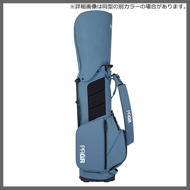 プロギア PCB-109 カジュアルモデル キャディバッグ ブラック 9.0型 2.8kg 47インチ対応 スタンドバッグ PRGR 20p
