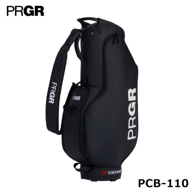プロギア PCB-110 カジュアル キャディバッグ ブラック 9.0型 2.8kg 47インチ対応 カートバッグ PRGR 20p