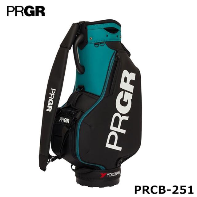 プロギア PRCB-251 スポーツモデル プロ使用キャディバッグ ブラック 9.5型 4.6kg 47インチ対応 PRGR 20p
