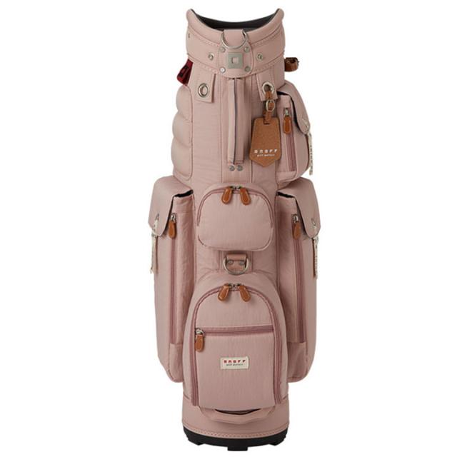 【レディース】オノフ OB0722  （ダスティピンク）カート型 キャディバッグ Caddie Bag 8.5型 2.5kg 46インチ対応 ONOFF 10p