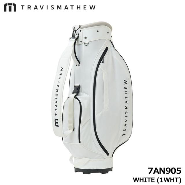トラヴィスマシュー 7AN905 MP カートバッグ キャディバッグ ホワイト  9.0型 47インチ対応 カート型 ゴルフ TRAVISMATHEW 即納