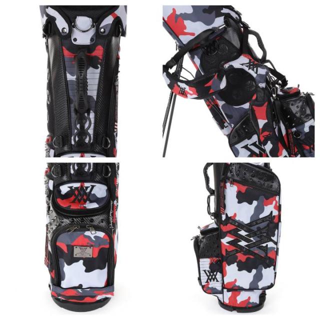 アニュー AGCUUSB84REF レッドカモパターンスタンドバッグ（RED） 4