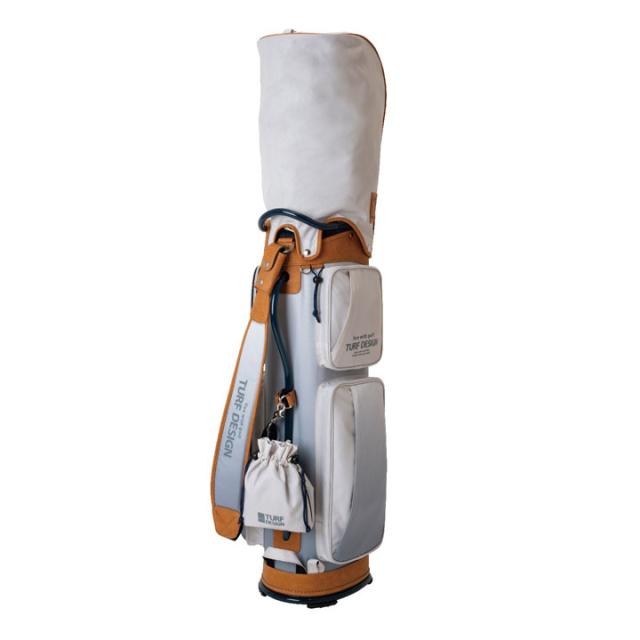 ターフデザイン TDCB-BD70 キャディバッグ ブルーグレー 9.5型 47インチ対応 2.6kg TURF DESIGN 朝日ゴルフ