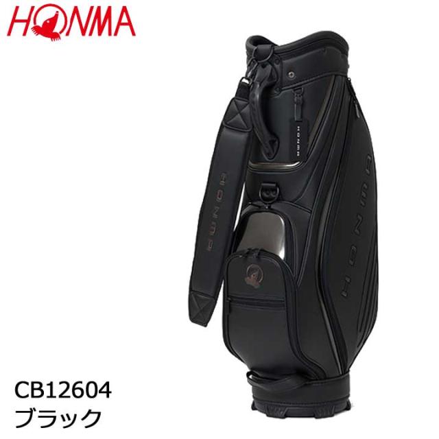 【2026モデル】本間ゴルフ CB12604 ブラック キャディバッグ　ホンマ BLACK HONMA GOLF