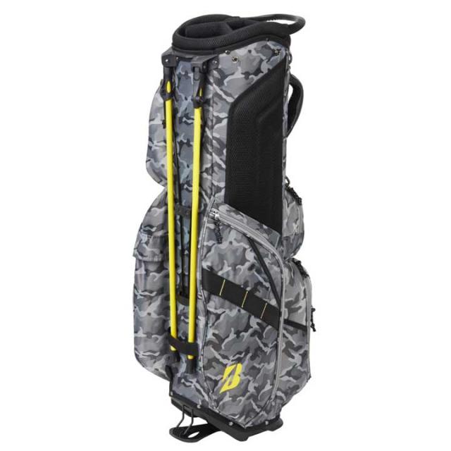 【2025モデル】 ブリヂストンゴルフ CB2525 グレーカモフラージュ 軽量 スタンドモデル キャディバッグ GC 9.0型 2.7kg  BRIDGESTONE GOLF 10p