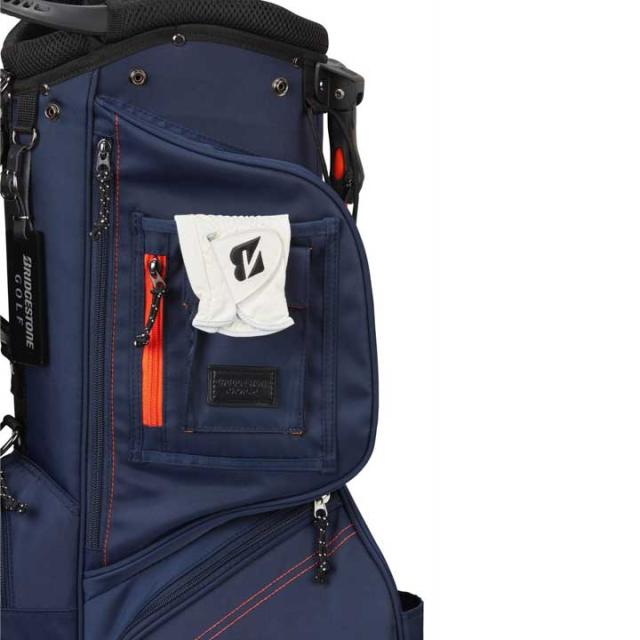 【2025モデル】 ブリヂストンゴルフ CB2525 ネイビー 軽量 スタンドモデル キャディバッグ NA 9.0型 2.7kg  BRIDGESTONE GOLF 10p