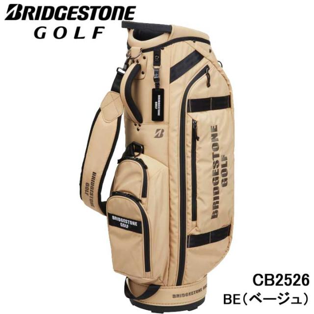 【2025モデル】 ブリヂストンゴルフ CB2526 ベージュ 軽量 アーバンカジュアルモデル キャディバッグ BE 9.5型 3.0kg  BRIDGESTONE GOLF 10p