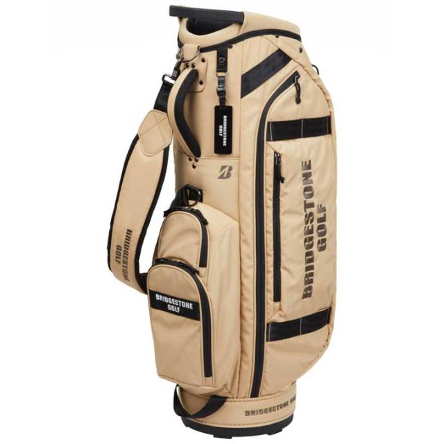 【2025モデル】 ブリヂストンゴルフ CB2526 ベージュ 軽量 アーバンカジュアルモデル キャディバッグ BE 9.5型 3.0kg  BRIDGESTONE GOLF 10p