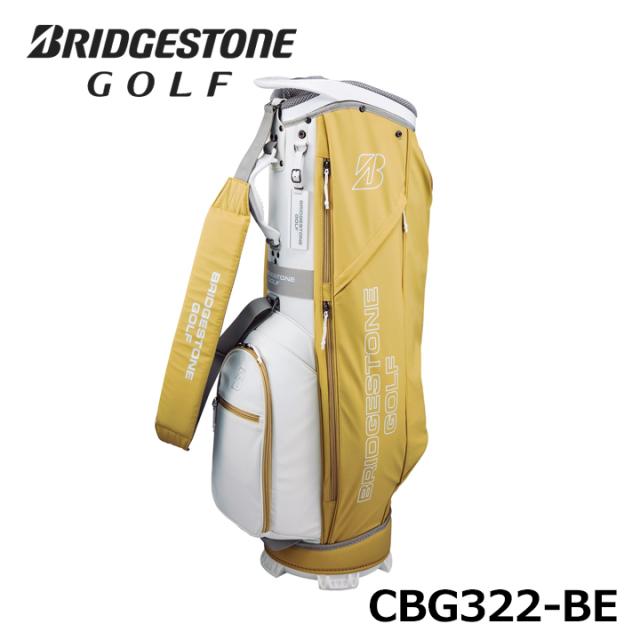 BRIDGESTONE キャディバッグ CBG322 ベージュ Amazon | BRIDGESTONE(ブリヂストン)キャディバッグ 軽量