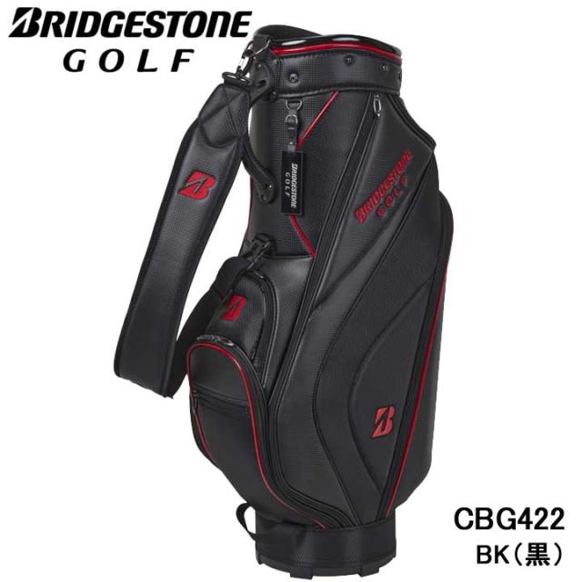 ブリヂストン ゴルフ キャディバッグ 軽量ベーシックモデル CBG422 ブラック BK  9型 2.9kg 軽量  BRIDGESTONE GOLF 10p