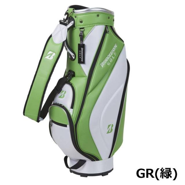 ブリヂストンゴルフ キャディバッグ 軽量ベーシックモデル CBG422 GR 緑 9型 2.9kg 軽量  BRIDGESTONE GOLF 10p