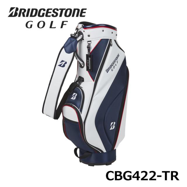 ブリヂストン ゴルフ キャディバッグ 軽量ベーシックモデル CBG422TR トリコロール 9型 2.9kg 軽量  BRIDGESTONE GOLF 10p